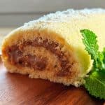 Rocambole de doce de leite