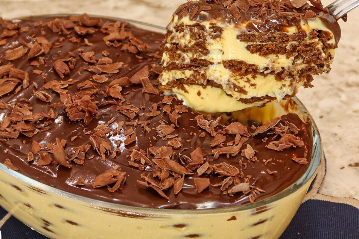 Sobremesa de Chocolate com Maracujá