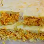 Torta de frango de liquidificador com uma massa fofinha e um recheio úmido, ideal para o lanche da tarde 2 Torta de frango