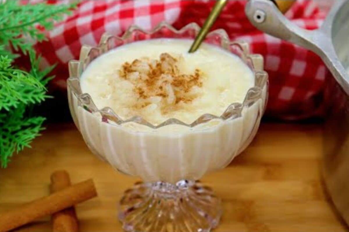 Arroz doce cremoso