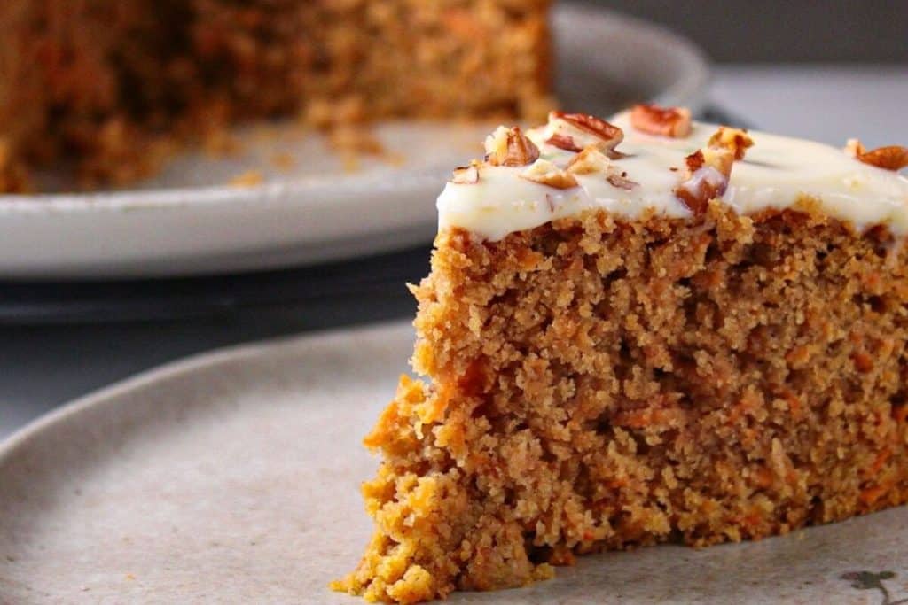 Bolo de cenoura sem glúten