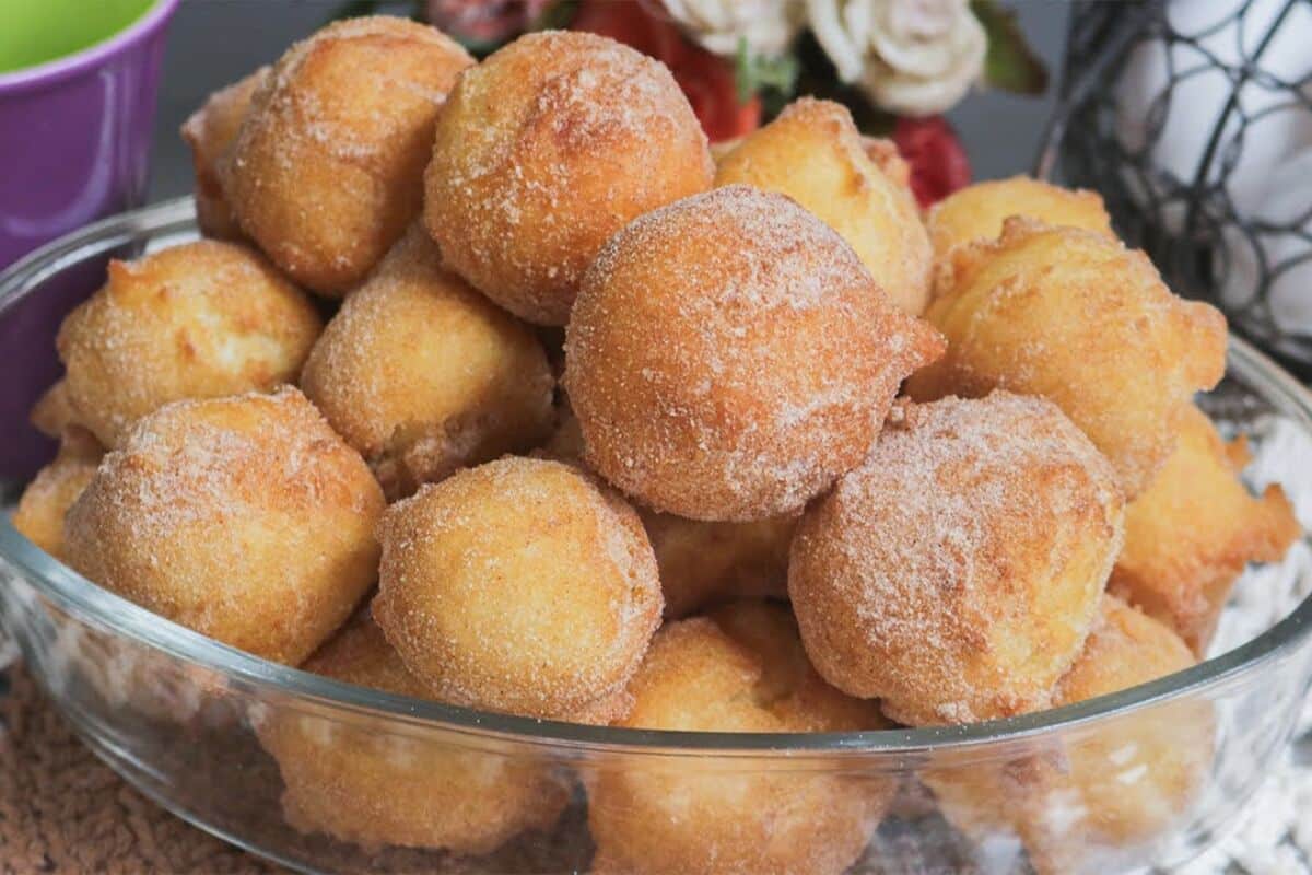 Bolinho de chuva macio