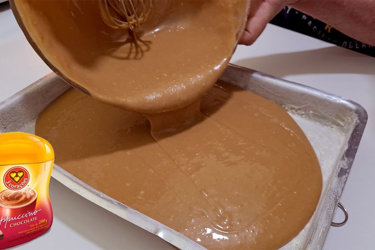 Bolo de capuccino