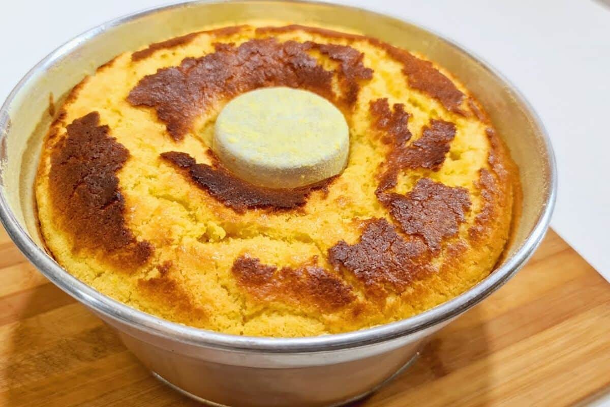 Bolo sem leite