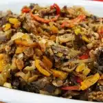 Caponata de berinjela bem temperada e muito fácil de fazer, para servir com torradas crocantes 1 Caponata de berinjela