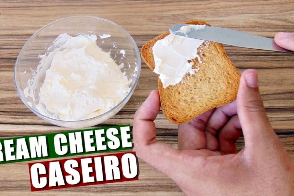 Cream cheese caseiro