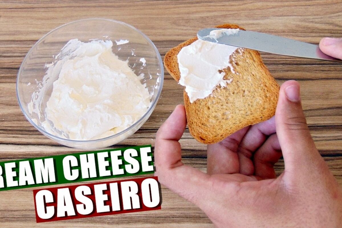 Cream cheese caseiro