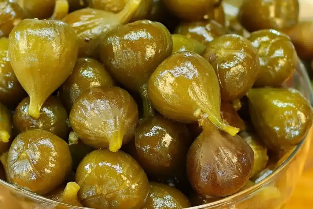 Doce de figo em calda caseiro tradicional muito suculento e cheio de sabor, que a família vai amar 4 Doce de figo