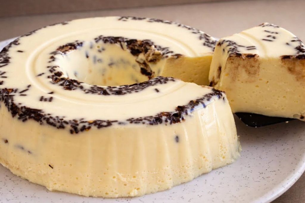 Flan de maracujá feito sem precisar ir ao fogo, uma sobremesa gelada que vai encantar a todos 154 Flan de maracujá