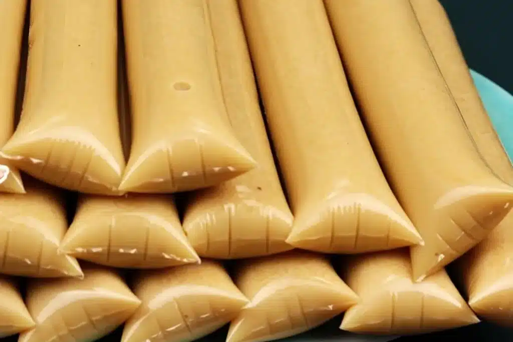 Geladinho de coco queimado muito cremoso e saboroso que rende bastante e todos vão amar 4 Geladinho de coco queimado