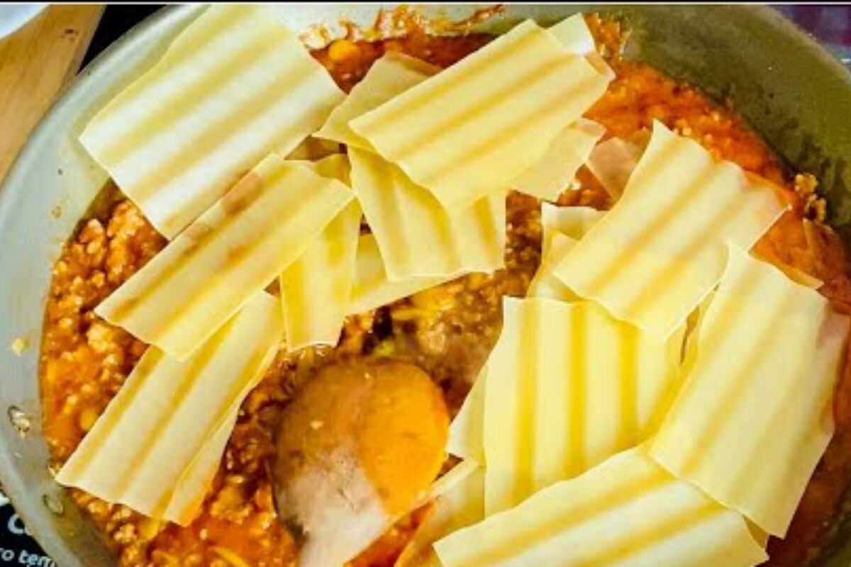 Lasanha de frigideira