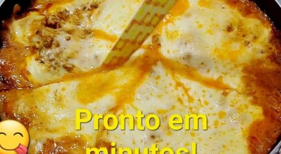 Lasanha de frigideira