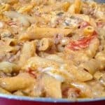 Macarrão cremoso de frigideira