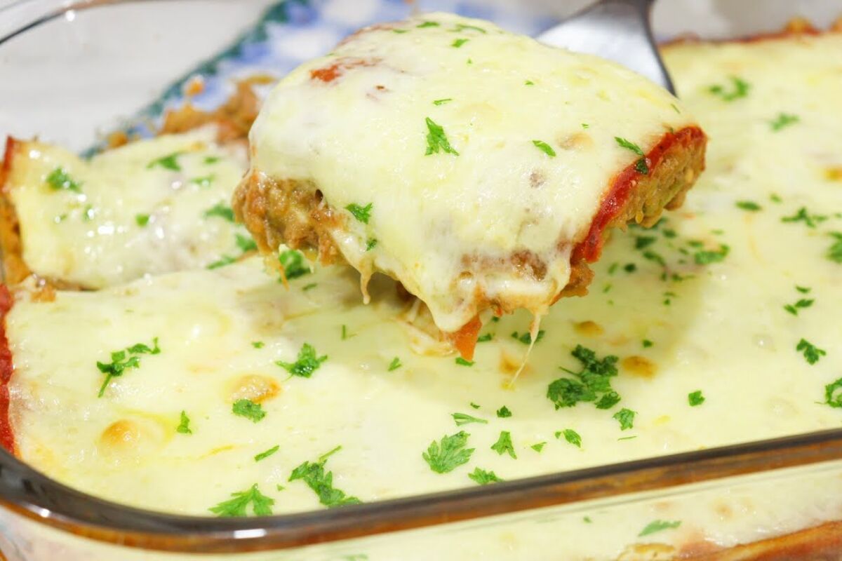 Parmegiana de carne moída