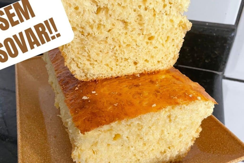 Pão caseiro sem sovar feito com massa mole fofinha e poucos ingredientes, uma delícia 26 Pão caseiro sem sovar
