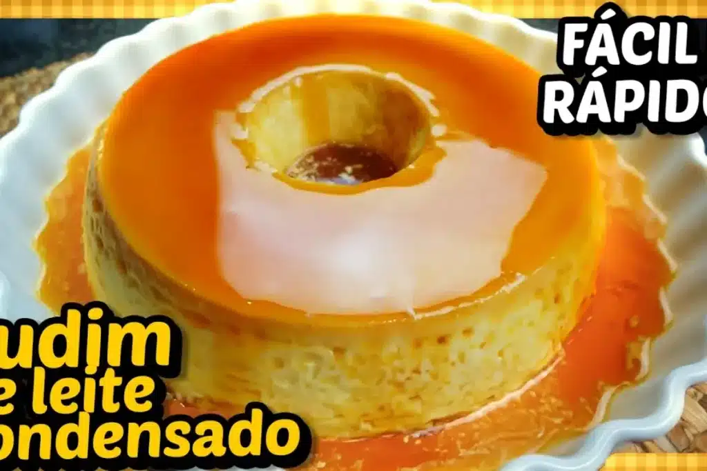 Pudim perfeito com aquele segredo simples para ficar sem furos, muito lisinho, cremoso e divino 4 Pudim perfeito