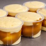 Sobremesa de maracujá com doce de leite