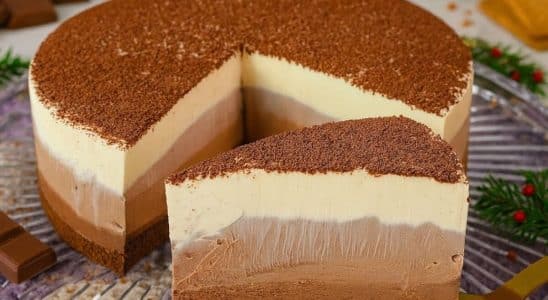 Sobremesa de chocolate