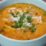 Sopa cremosa de abóbora