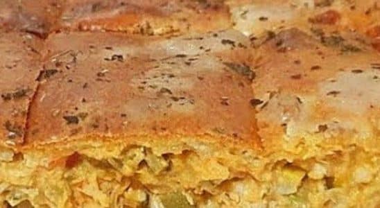 Torta de frango cremosa