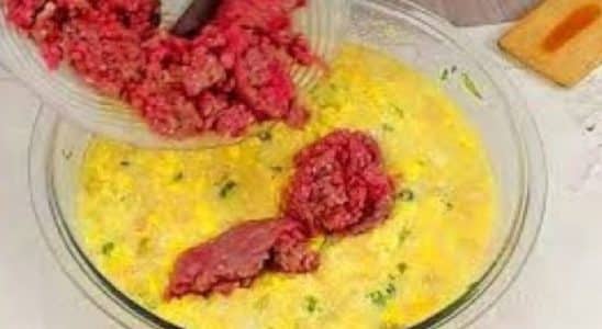 Bolo de carne moída