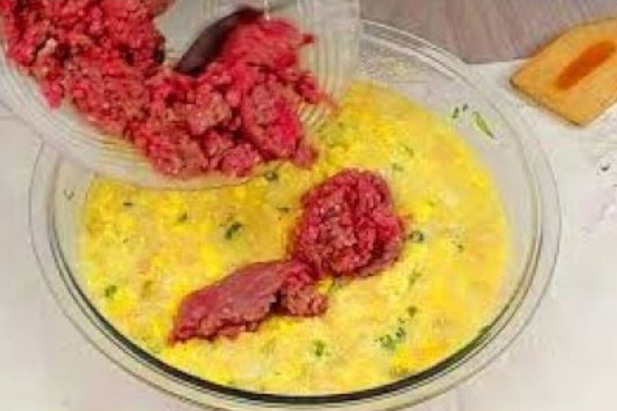 Bolo de carne moída