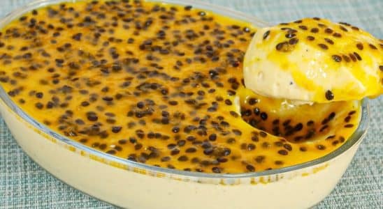 Mousse de maracujá