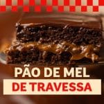 Pão de mel na travessa