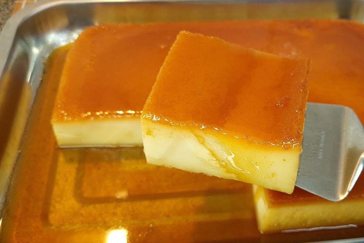 Pudim de padaria bem consistente e cremoso, com aquela calda de caramelo maravilhosa 5 Pudim de padaria