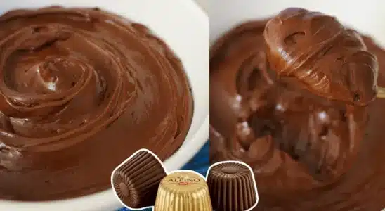 Recheio alpino para bolos super cremoso, rápido e rico em sabor, que não precisa ir ao fogo 2 Recheio alpino para bolos