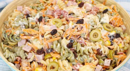 Salada de macarrão