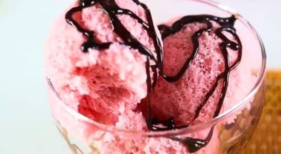 Sorvete de gelatina