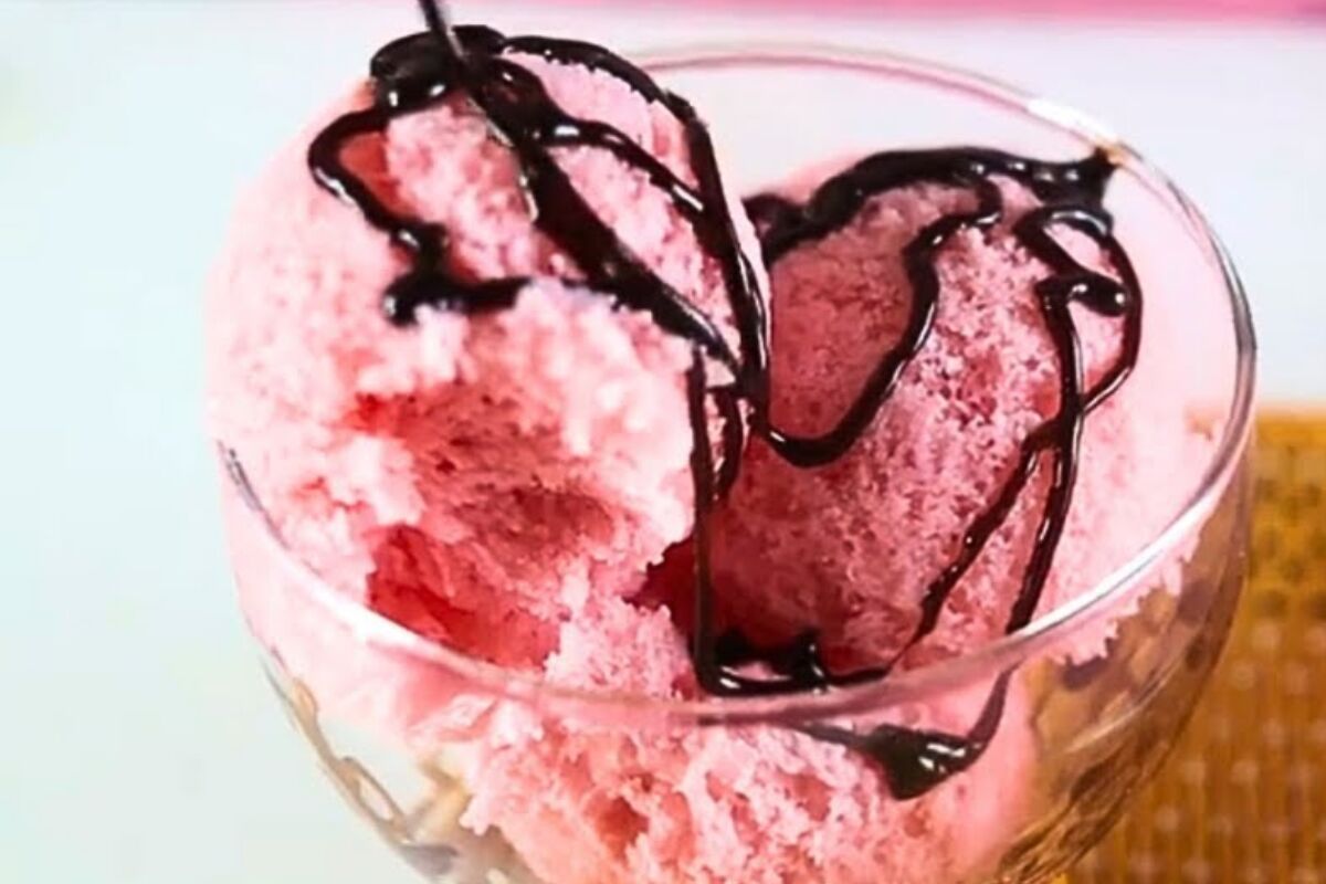 Sorvete de gelatina