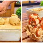 Sorvete com 2 ingredientes