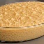 Arroz doce caramelado