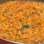 Arroz cremoso com tomate