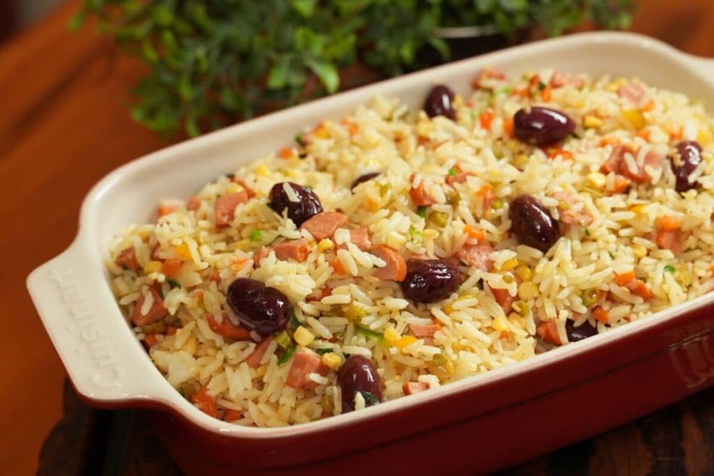 Arroz temperado