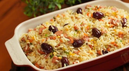 Arroz temperado