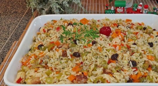 Arroz temperado