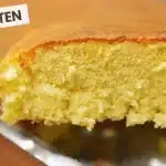 Bolo sem glúten feito com batata-doce bem fofinho e saboroso, para saborear sem culpa na sua dieta 1 Bolo sem glúten