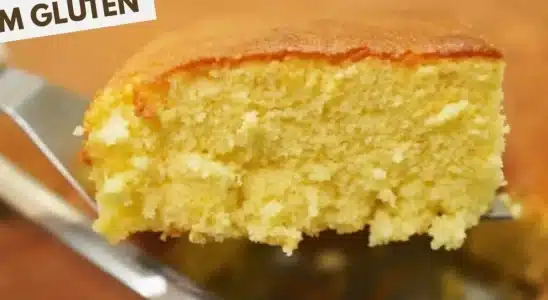 Bolo sem glúten feito com batata-doce bem fofinho e saboroso, para saborear sem culpa na sua dieta 2 Bolo sem glúten