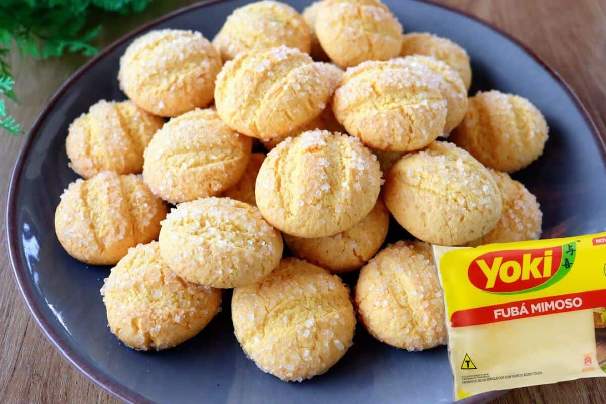 Bolachinhas de fubá