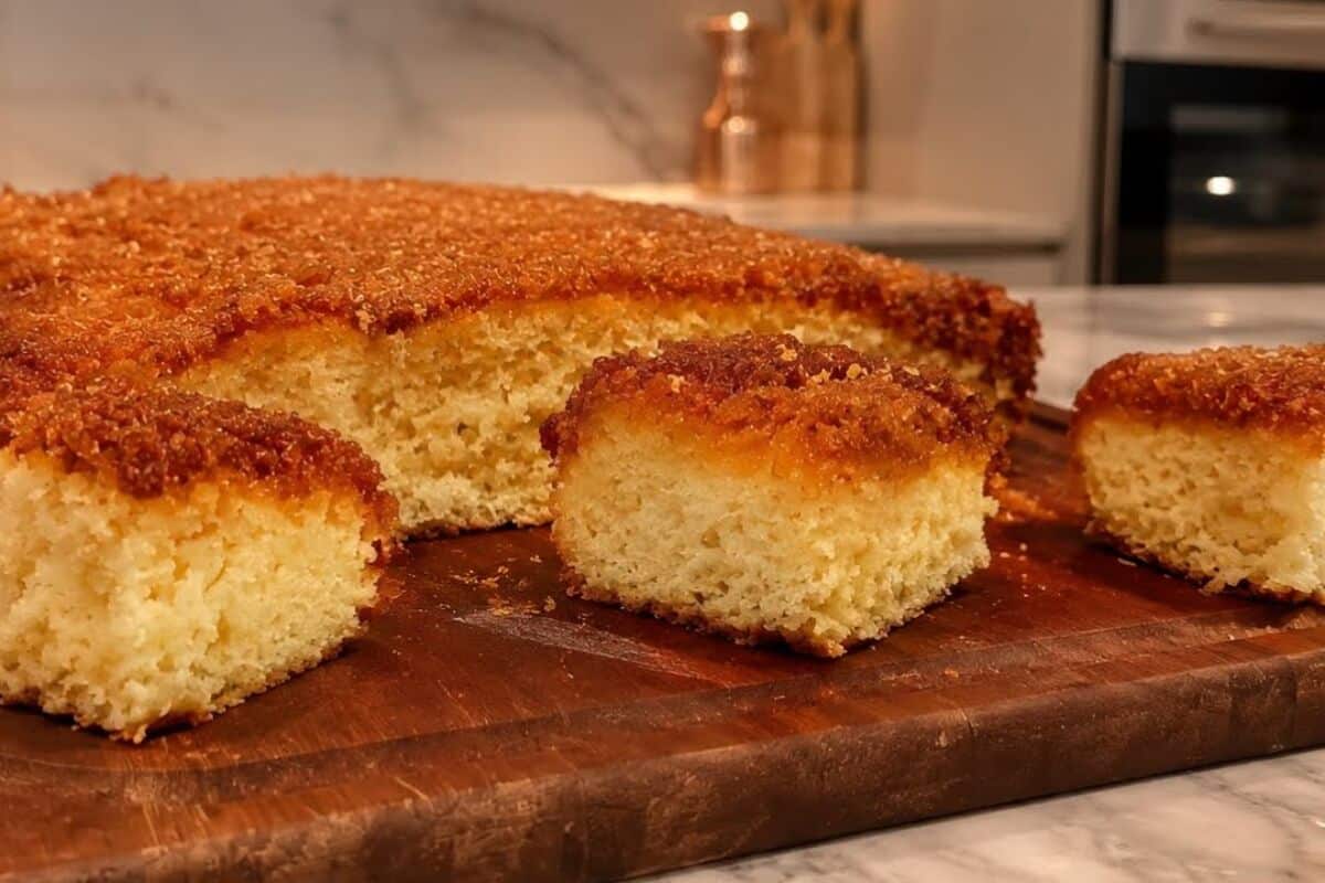 Bolo cocada com passo a passo bem fácil, com uma massa fofinha e molhadinha para encantar a todos 69 Bolo cocada