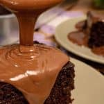 Bolo de chocolate molhadinho