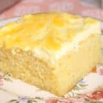 Bolo de laranja com cobertura