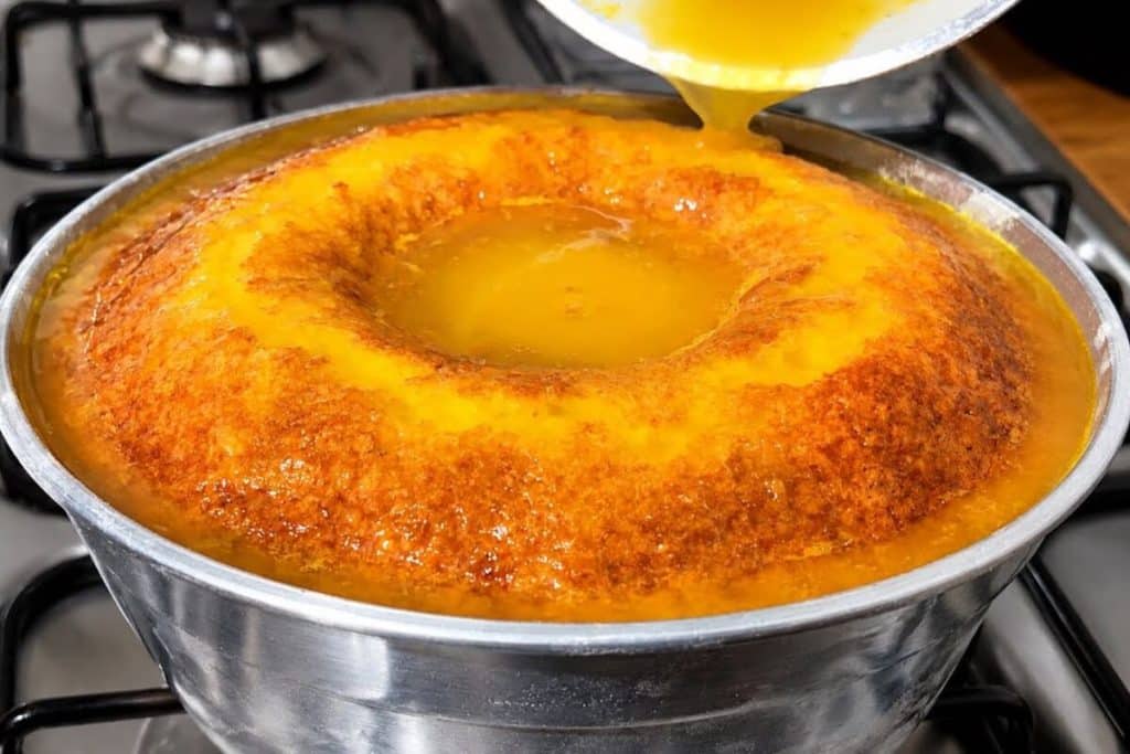Bolo de laranja fofinho