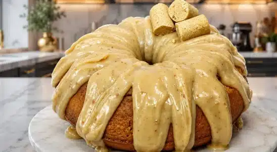 Bolo de paçoca delicioso e fofinho, com um sabor incrível de amendoim para encantar a todos 1 Bolo de paçoca