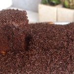 Bolo gelado de chocolate