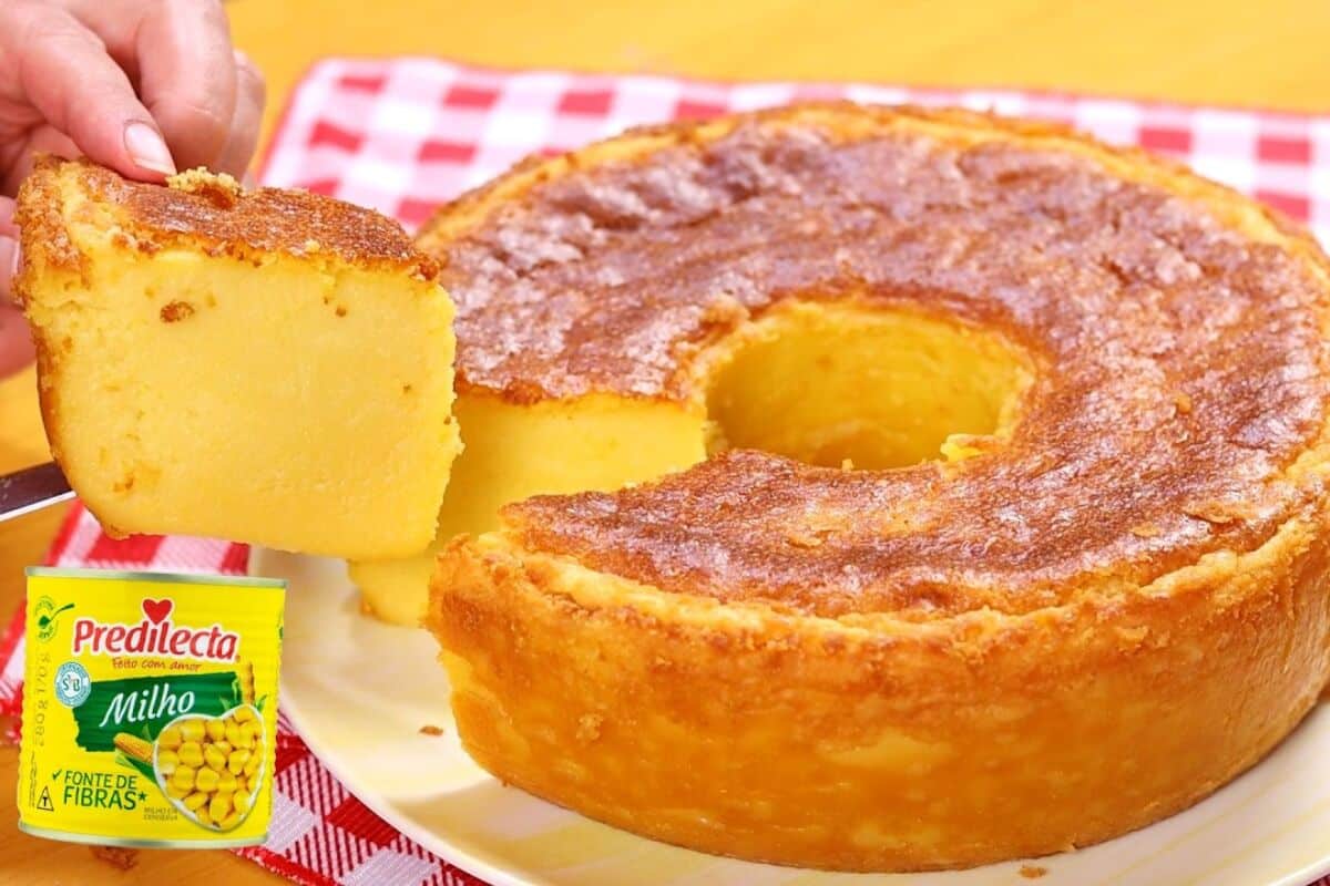 Bolo mole de milho