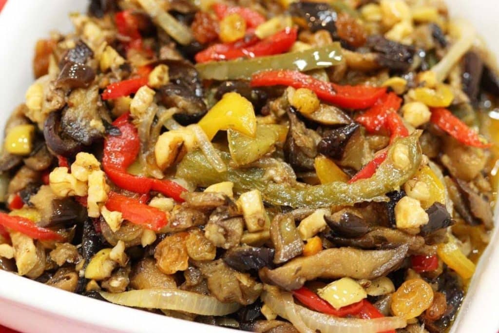 Caponata de berinjela